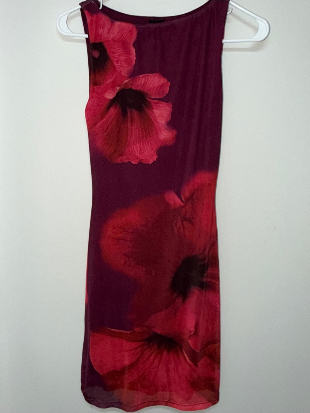 Windsor red floral maxi dress